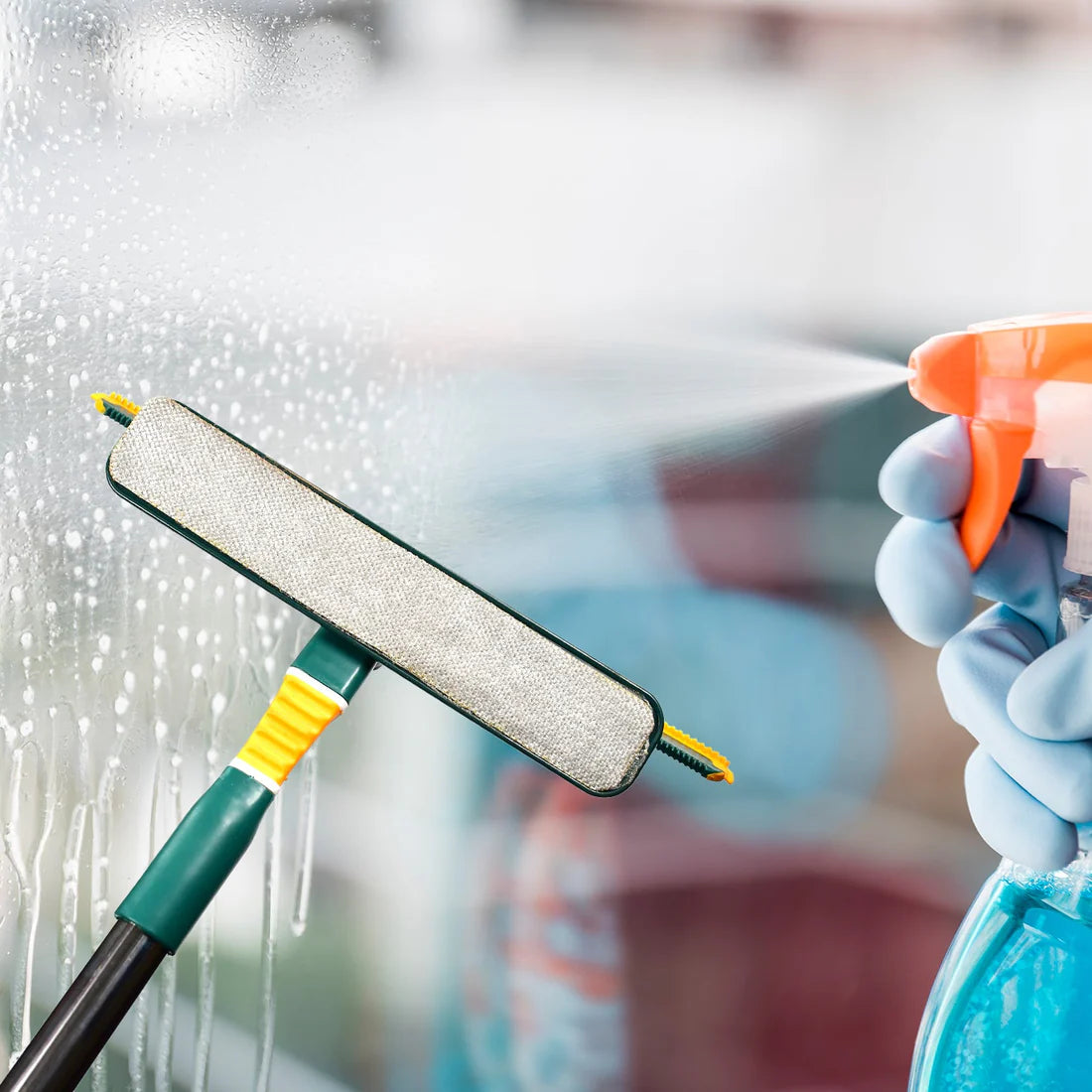 3-in-1 Glass Wiper  – Multi-Surface Cleaner for Home & Office