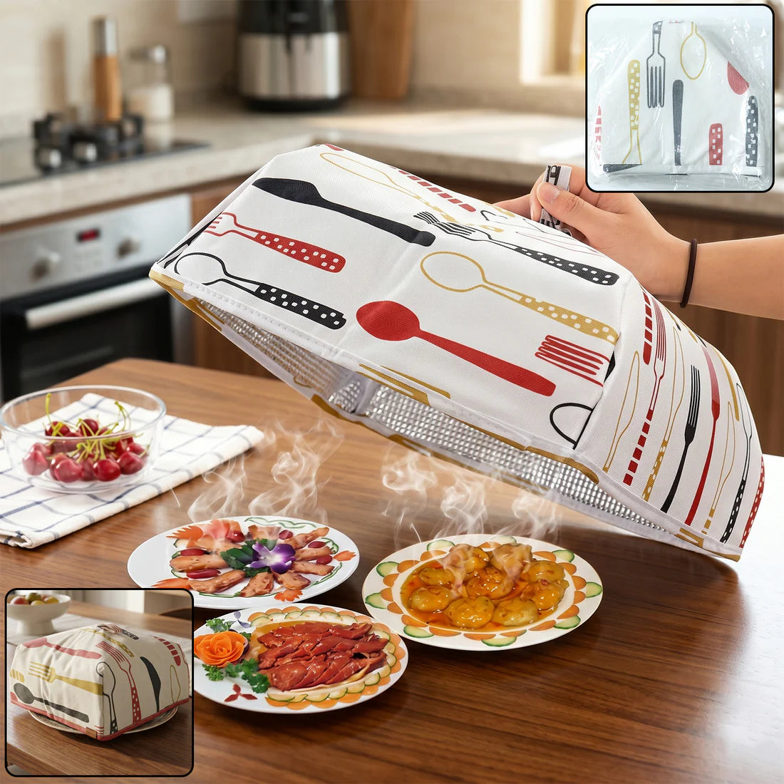 Reusable Foldable Food Cover